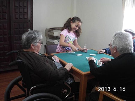 Actividades Intergeracionais - Jogos de mesa