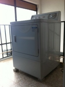 Máquina secar Roupa a gás